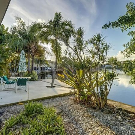 Waterfront Apartment Private Patio Pool Fort Lauderdale Zewnętrze zdjęcie