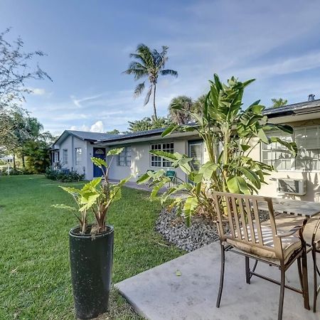 Waterfront Apartment Private Patio Pool Fort Lauderdale Zewnętrze zdjęcie