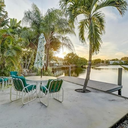 Waterfront Apartment Private Patio Pool Fort Lauderdale Zewnętrze zdjęcie