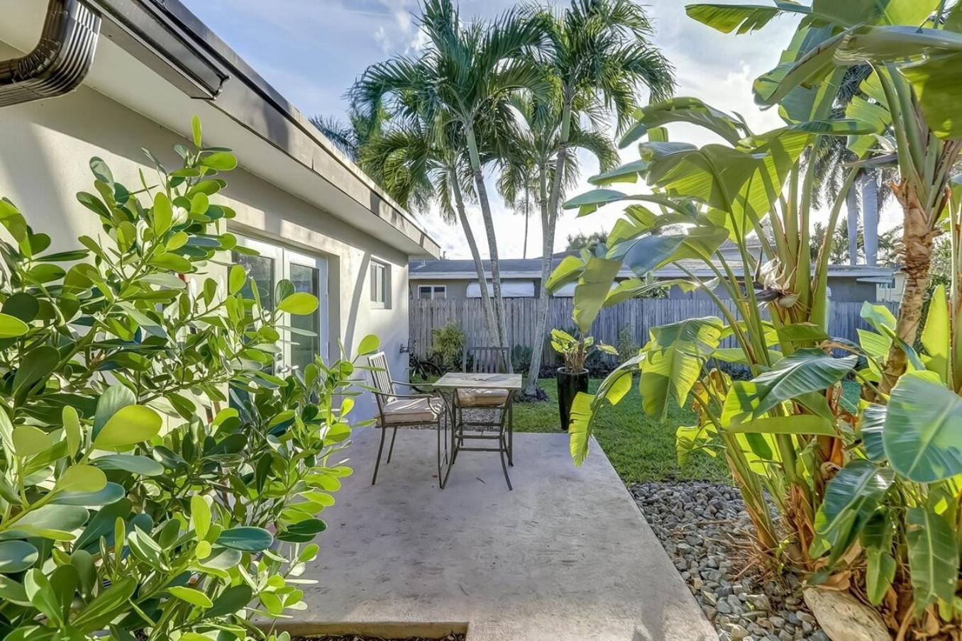 Waterfront Apartment Private Patio Pool Fort Lauderdale Zewnętrze zdjęcie