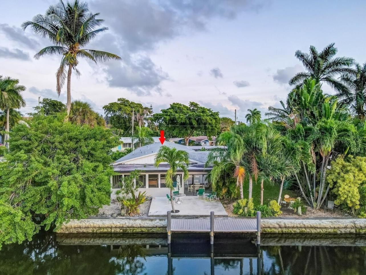 Waterfront Apartment Private Patio Pool Fort Lauderdale Zewnętrze zdjęcie