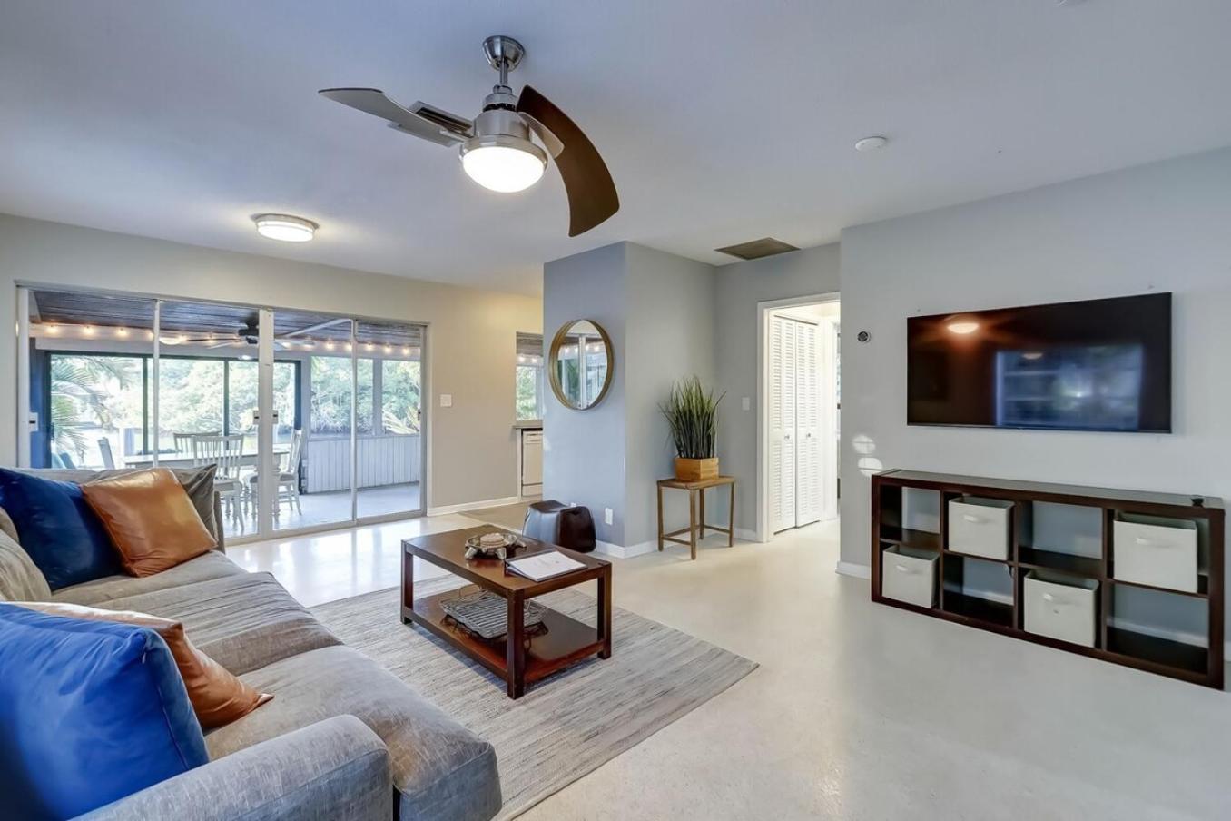 Waterfront Apartment Private Patio Pool Fort Lauderdale Zewnętrze zdjęcie